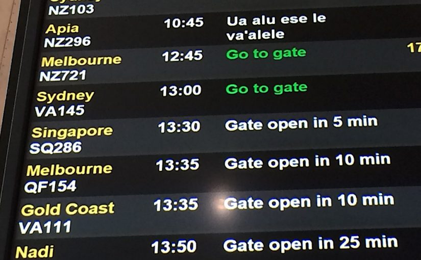 02.01.2018 Auckland – Singapur